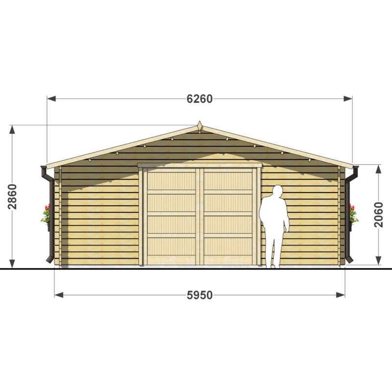 Garage 6х6 Single f1