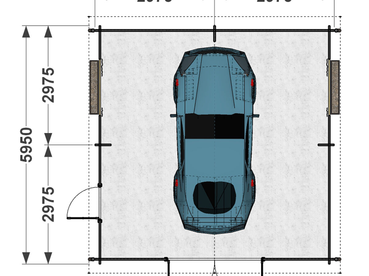 Garage 6х6 Single p2 (2)