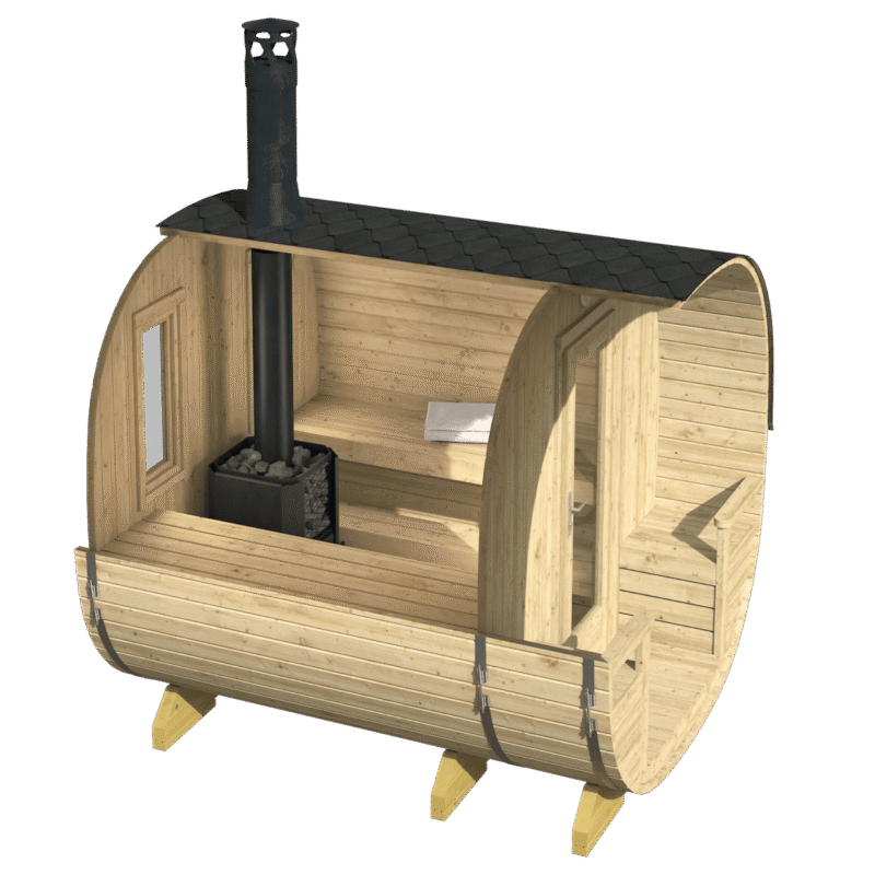 sauna w środku
