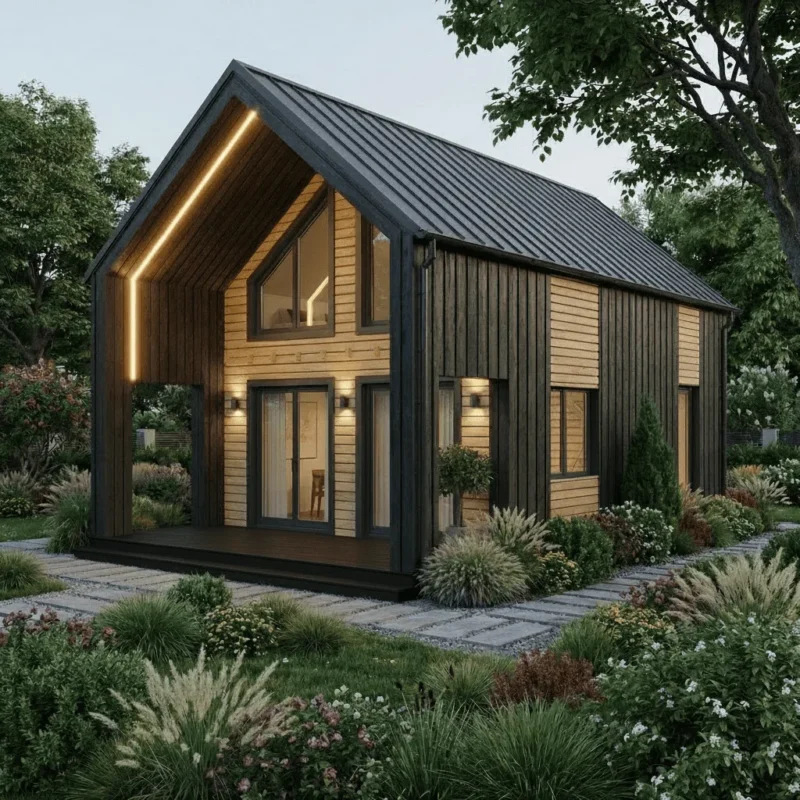 Barnhouse 5х7 +taras