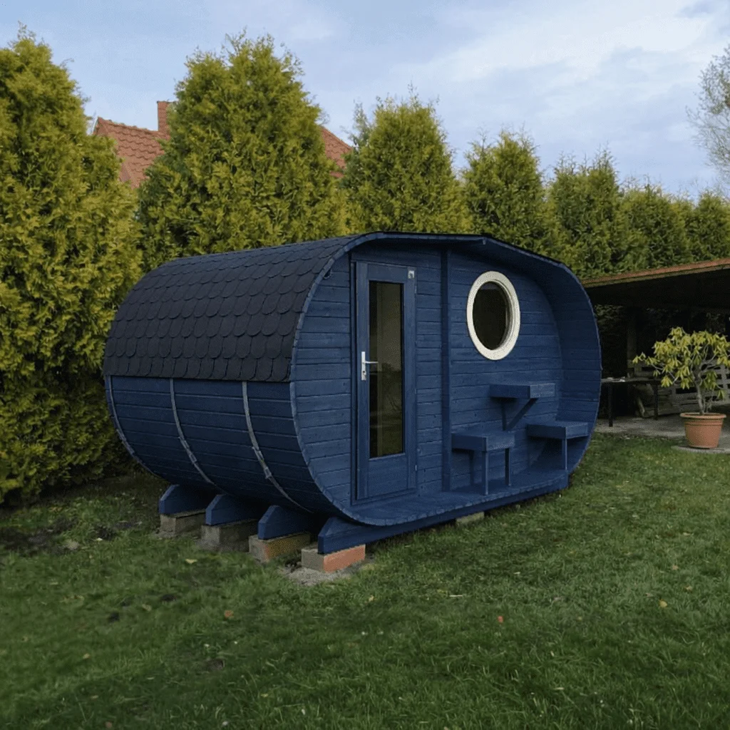 sauna beczkowa