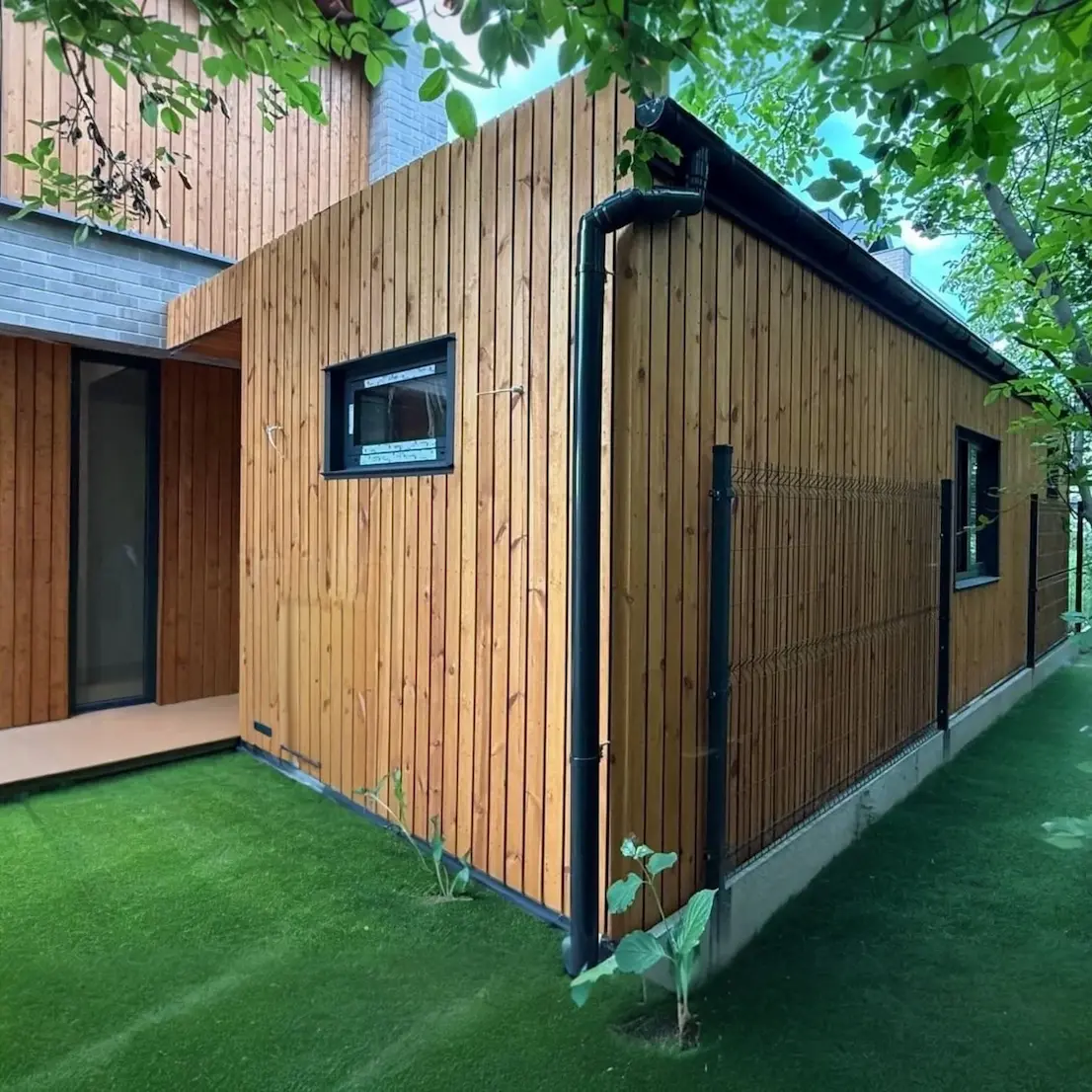 sauna ogrodowa nowoczesna