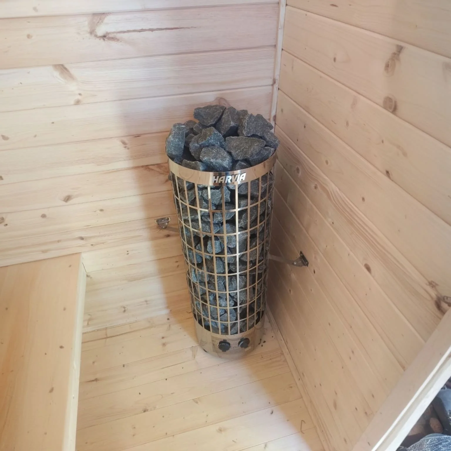 sauna z przedsionkiem